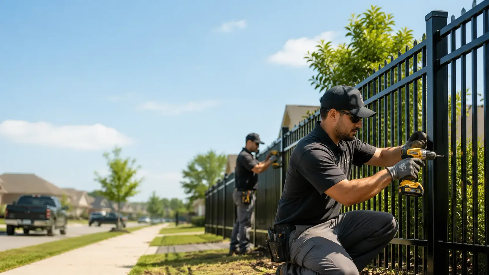 Metal Fence Installation in Williams, IN